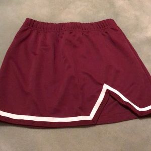 Game day Tailgate Cheer Shirt in Burgundy Large